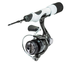 Evolve carbon divide-2 white reel seat on Wicked Longstem Ice Combo