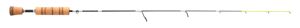13 FISHING Wicked Pro ice rod 32QT composite blank balances strength and sensitivity