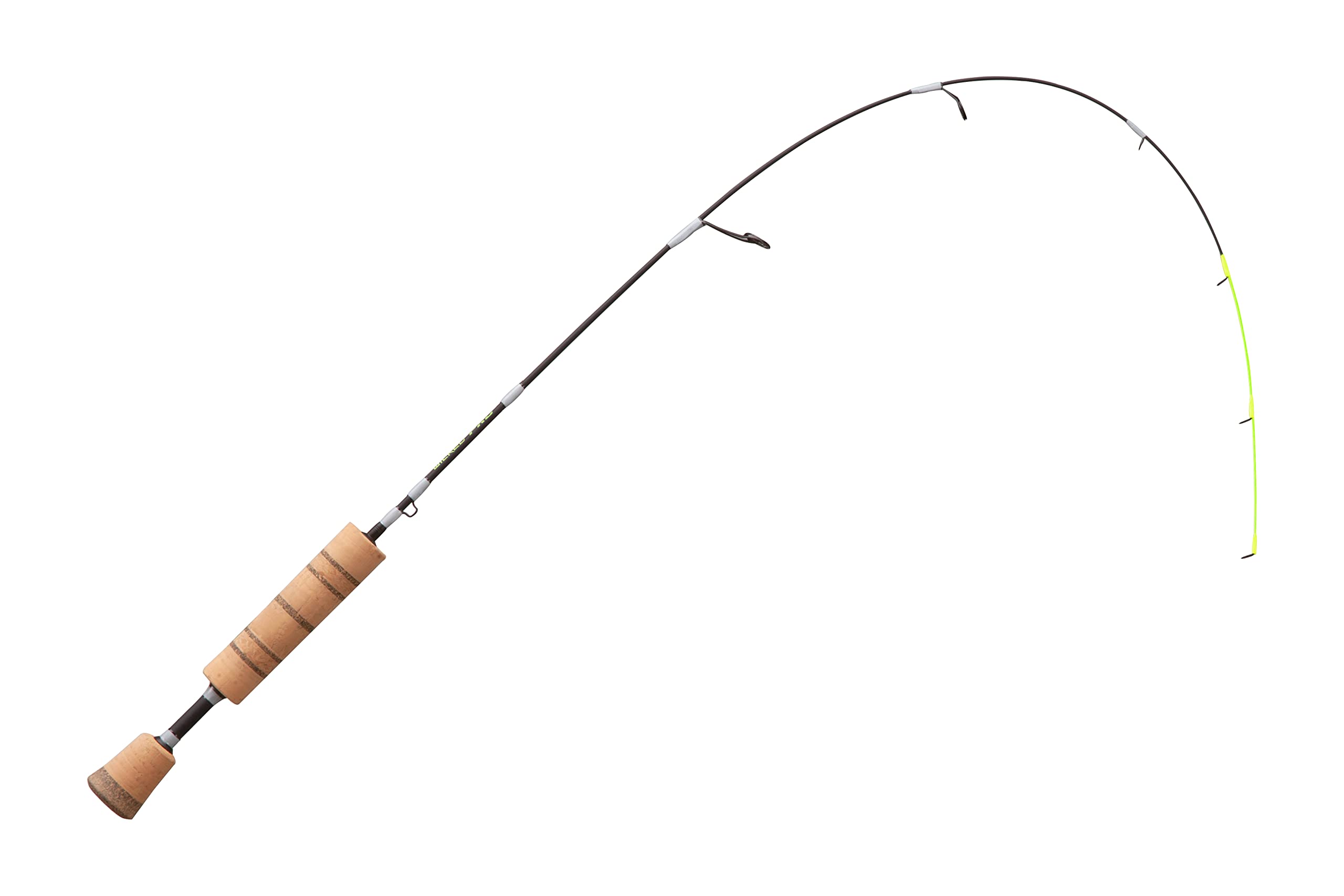 13 FISHING Wicked Pro ice rod 32QT quick tip enables precise bite detection on the ice