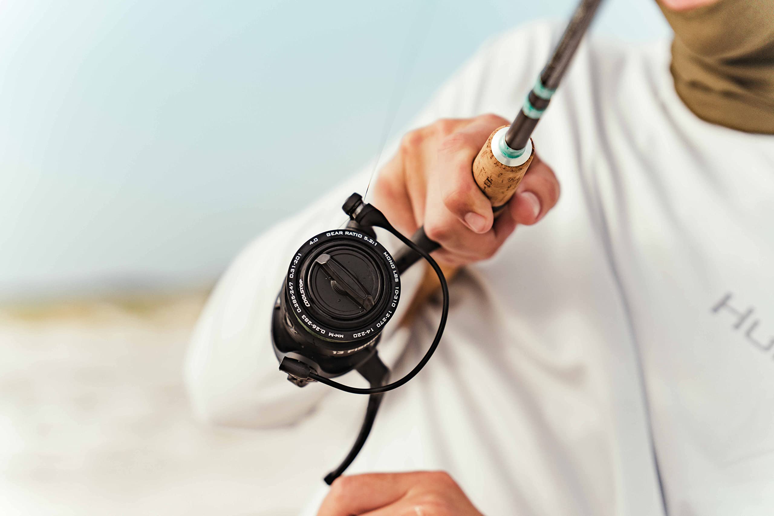 13 Fishing AL13 Instant Anti-Reverse image highlights quick, solid hook-setting capability.
