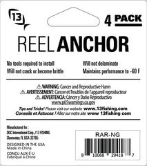 Four wrap bands per pack designed for extreme temps and rugged fishing adventures