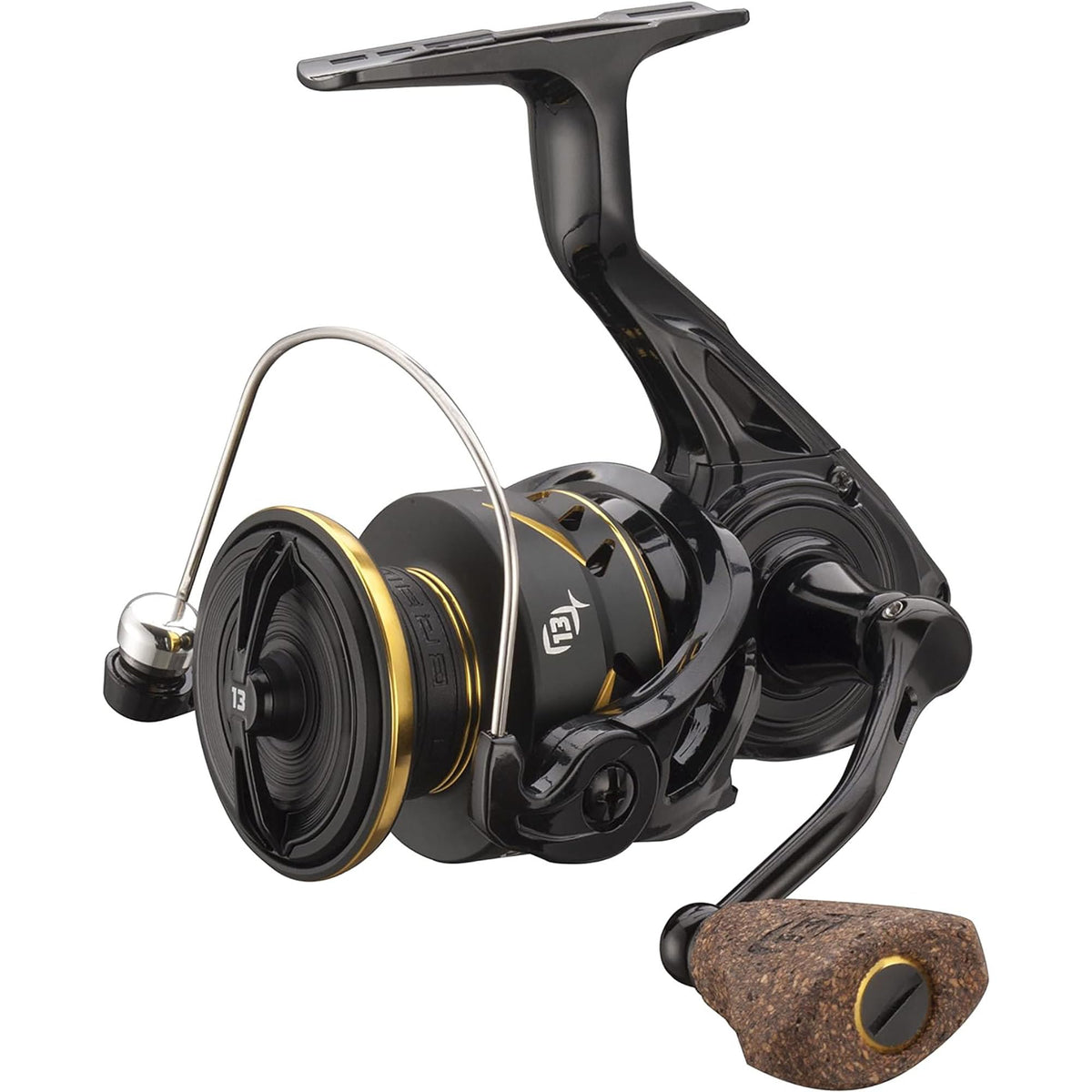 13 FISHING Axum spinning reel with CNC drive gear for precise casting