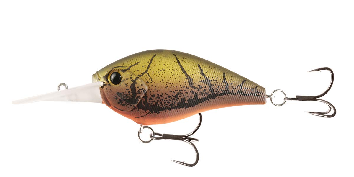 13 FISHING Cliff Banger in Day Old Guac color for accurate casts and wobble