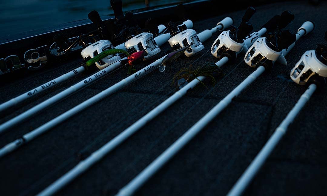 13 FISHING Concept C2 railed clutch cam supports precise, repeatable performance.