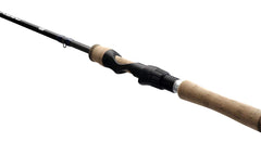 13 Fishing Defy Silver 6ft 6in L rod tip action demonstrates responsive bending for finesse presentations