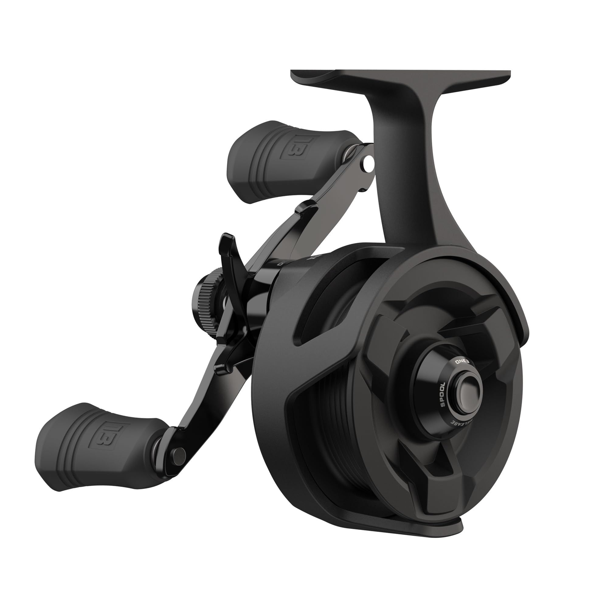 Descent Gen 2 inline ice reel disc drag for smooth resistance.