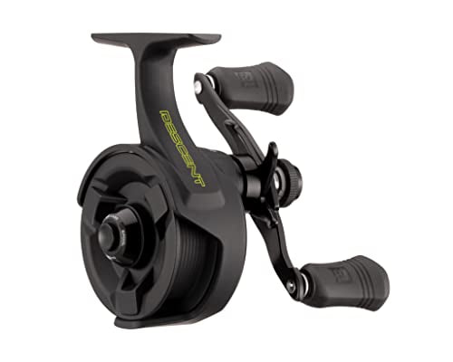 Descent Gen 2 inline ice reel pencil grip compatibility for comfortable handling.