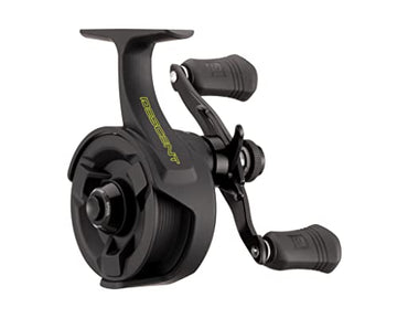 Descent Gen 2 inline ice reel pencil grip compatibility for comfortable handling.