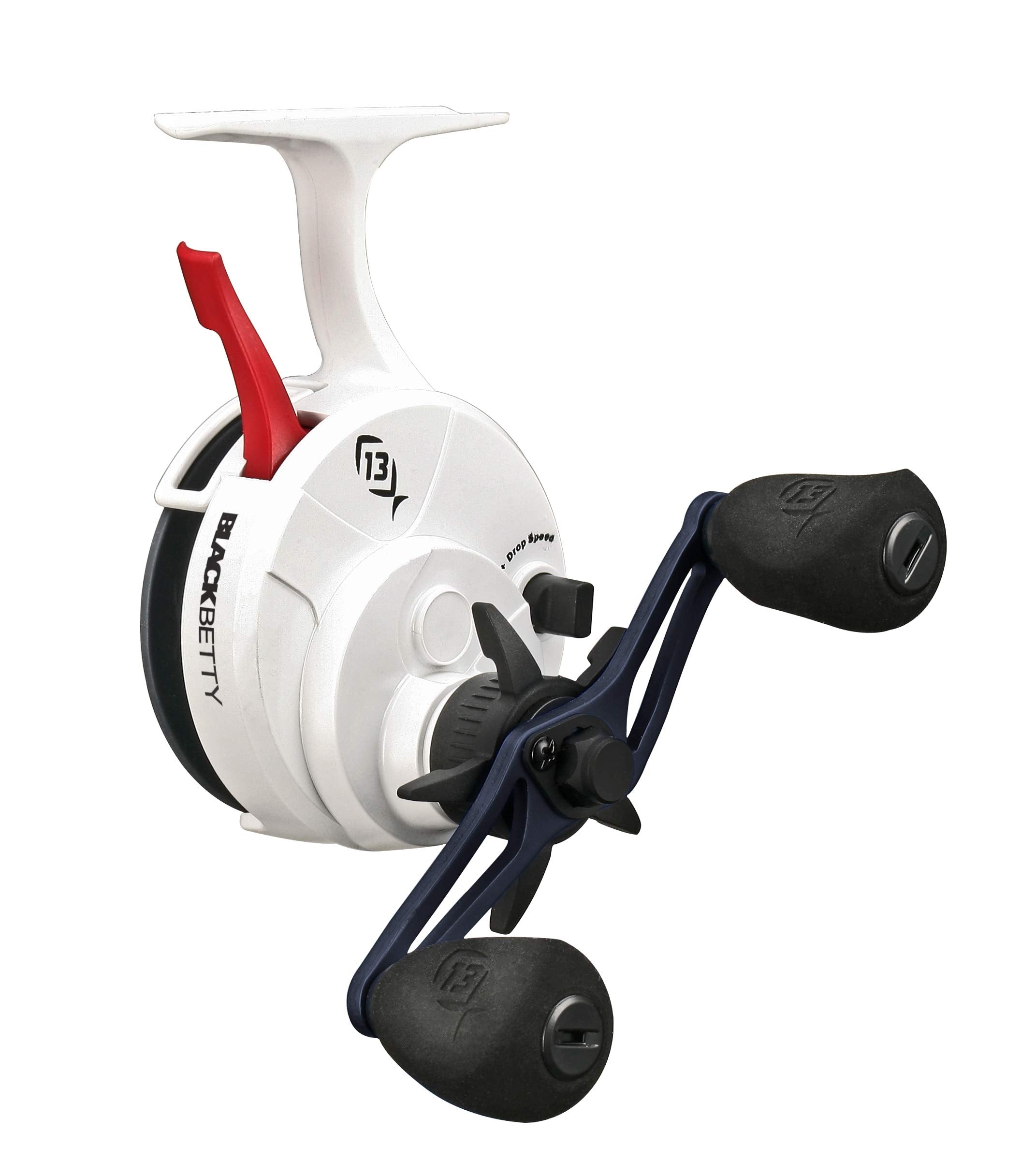 13 FISHING Freefall Ghost Maverick inline reel offers 2.5:1 gear ratio for versatile depths