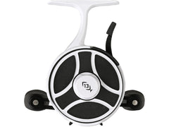 13 FISHING FreeFall Ghost reel side view for smooth left hand retrieval