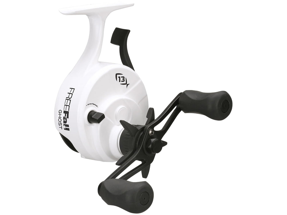13 FISHING Freefall Ghost reel spool and anti-reverse for secure hookups
