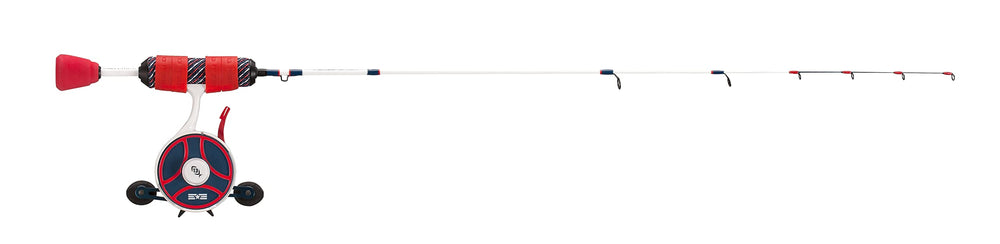 13 FISHING Ghost inline ice combo 27L left-hand reel offers precise control for left-handed anglers