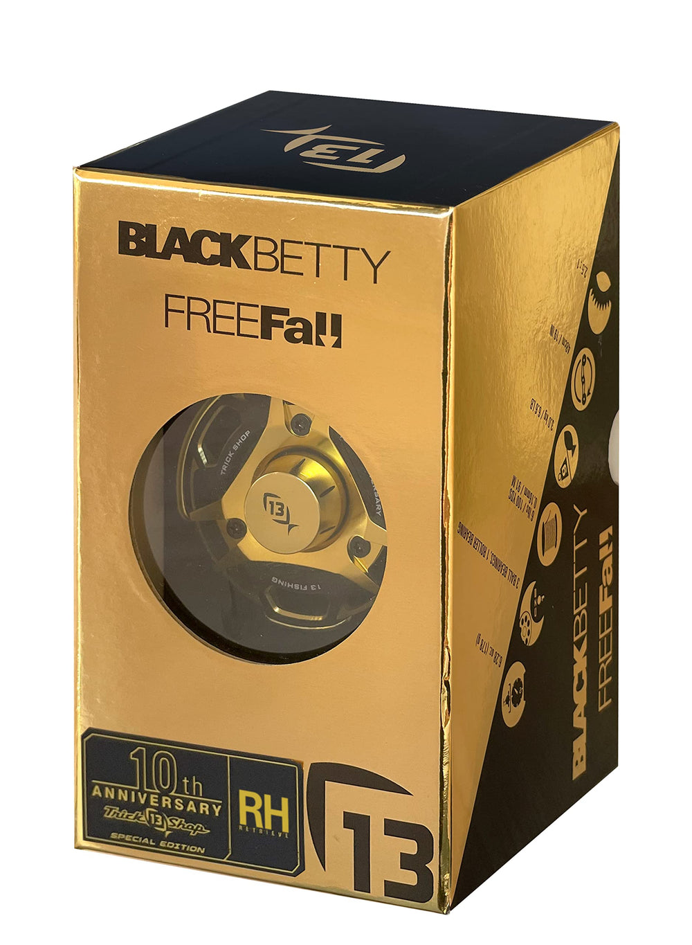13 Fishing Golden Snitch Trick Shop Edition symbolizing a decade of ice prowess