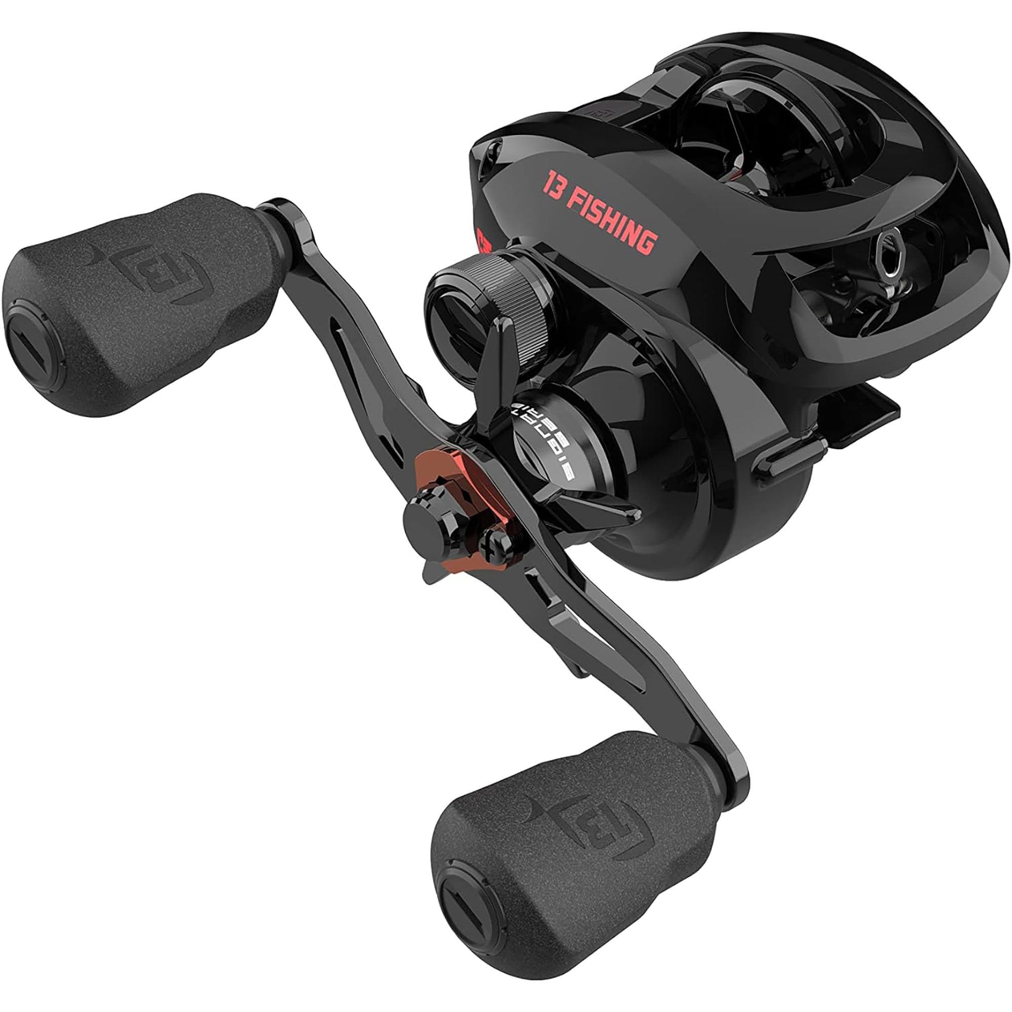13FISHING Inception G2 22lb Bulldog Drag close-up for precise control.
