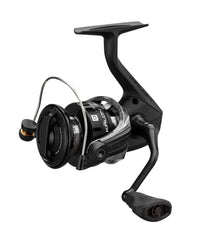13 Fishing Kalon O Blackout spinning reel front view highlighting all-season versatility.