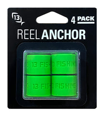 13 Fishing Neon Green wrap bands secure the fore grip for precise handling