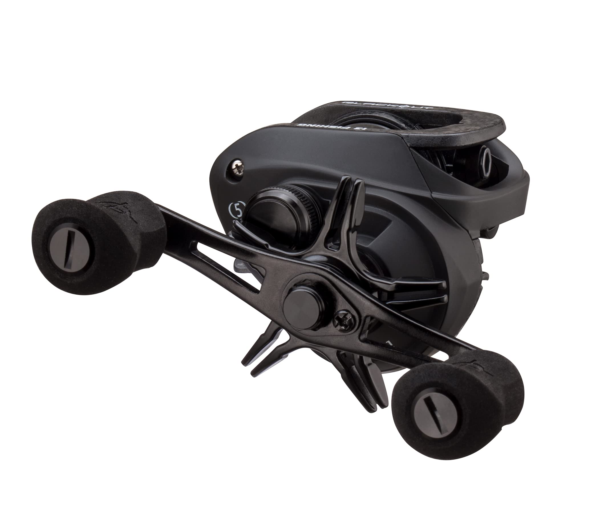 13 Fishing Origin O1 Blackout reel full view ideal for freshwater tournaments