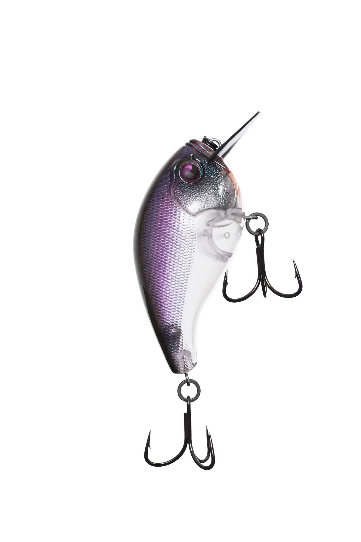 13 FISHING Scamp square bill delivers erratic action and strong vibration transmission for aggressive strikes.