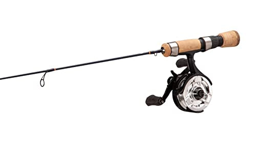 13 Fishing Snitch Descent inline ice combo guides with polished stainless inserts for smooth line flow.