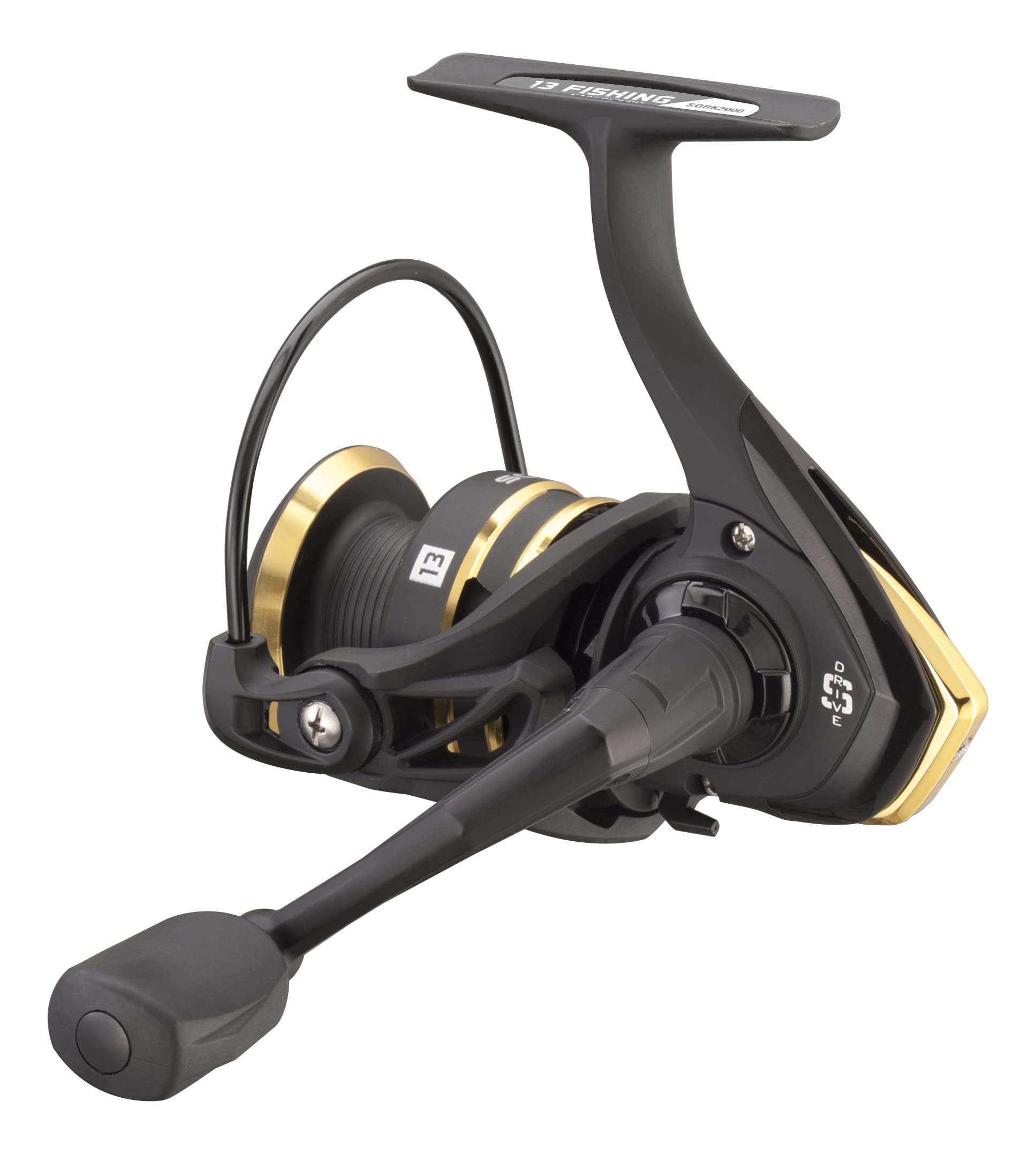 13 Fishing Source R bearing system image suggests smooth, reliable operation