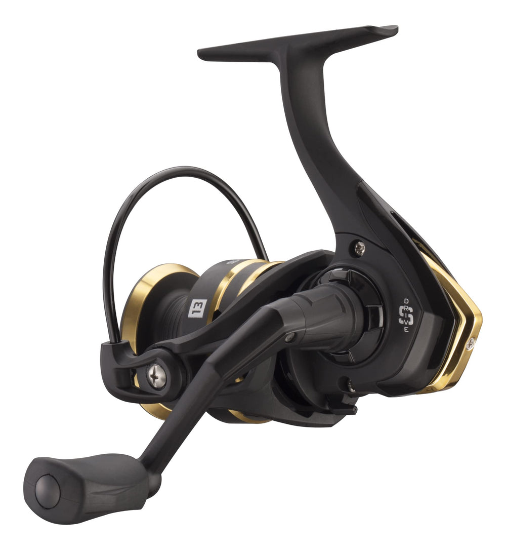 13 Fishing Source R soft touch handle improves grip during long casts.