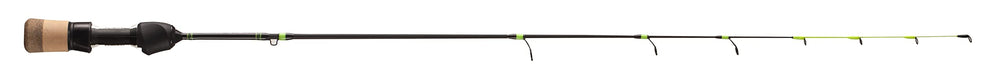 13 FISHING Tickle Stick custom Evolve reel seat for secure handling.
