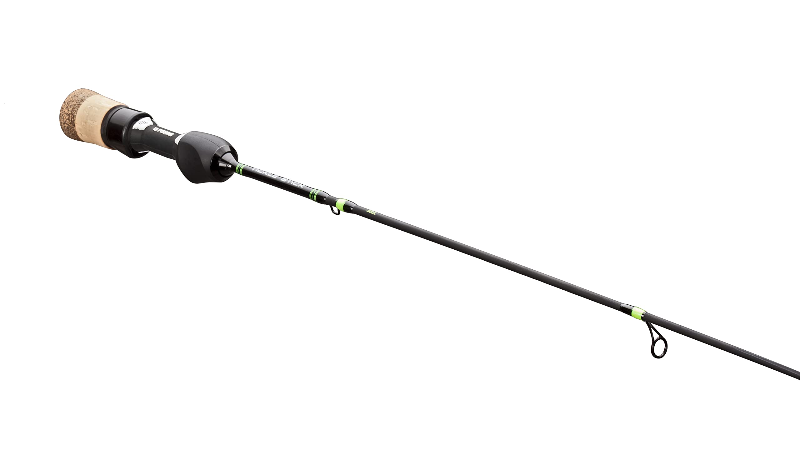 13 FISHING Tickle Stick high-visibility tip enhances bite visibility.