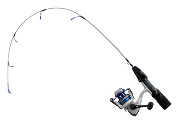 13 FISHING White Noise Ice Combo 26M rod blank shows durable Toray graphite for winter use