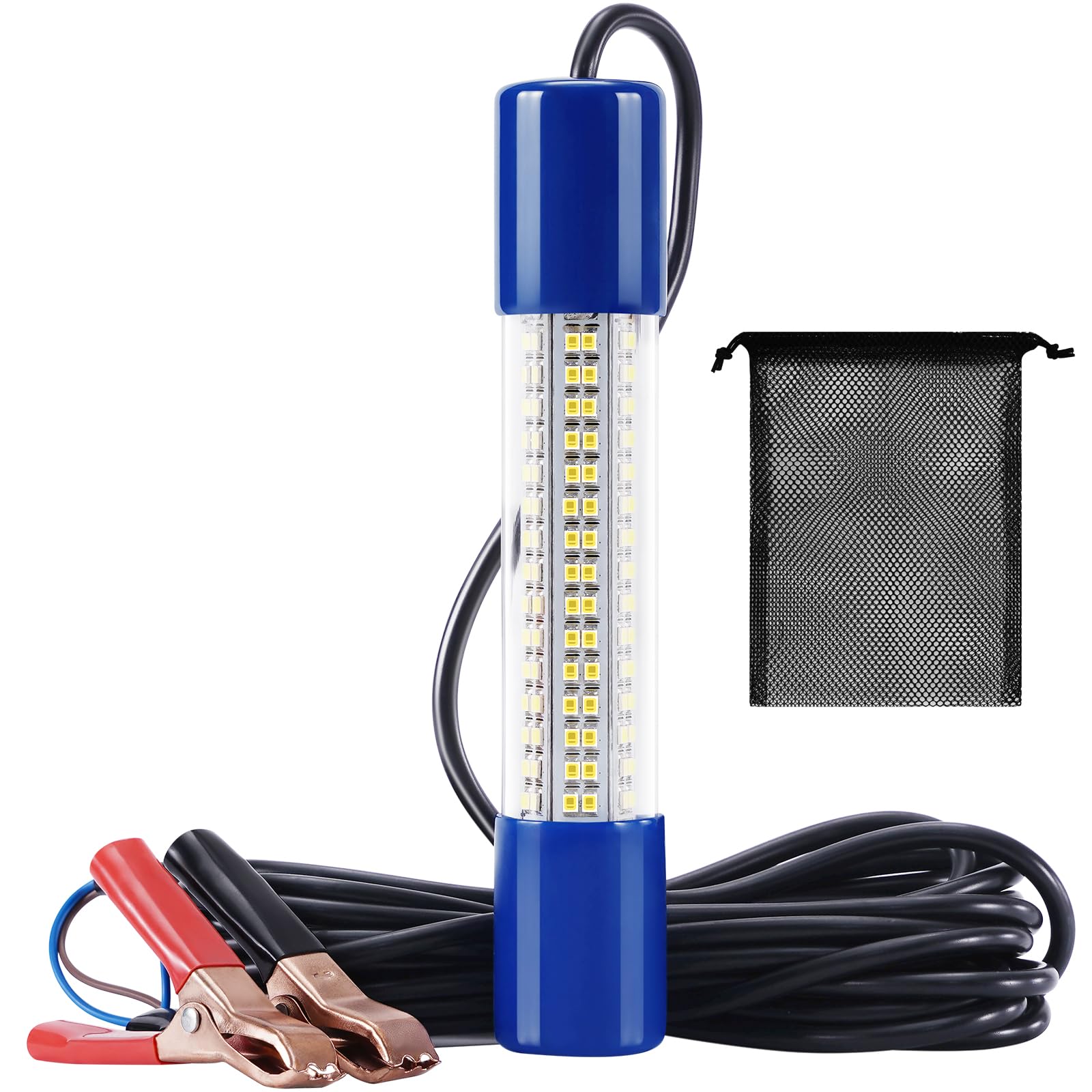 Side view showing 16.4ft power cord