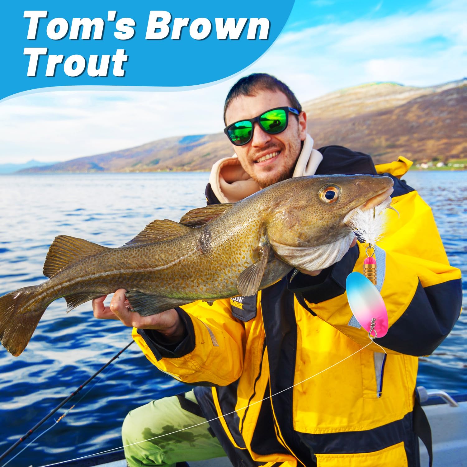 Spinner baits for trout and bass