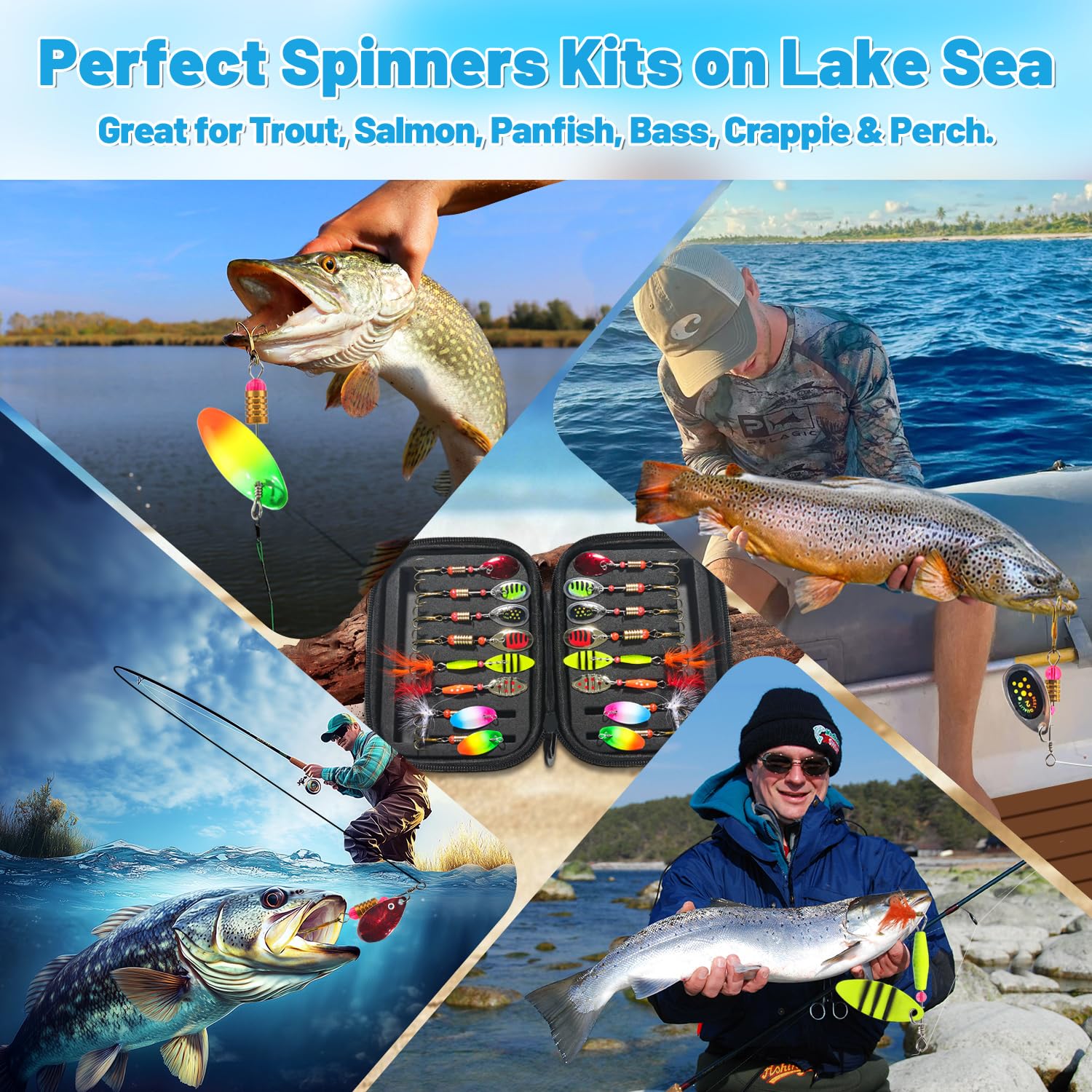 Gift-ready fishing gear kit for men