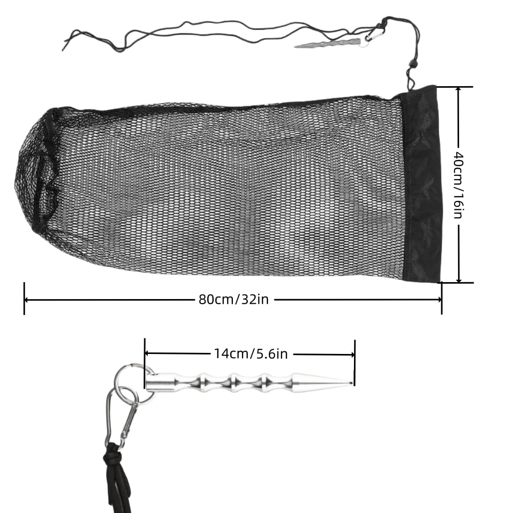 Folded and portable design of nylon fishing net