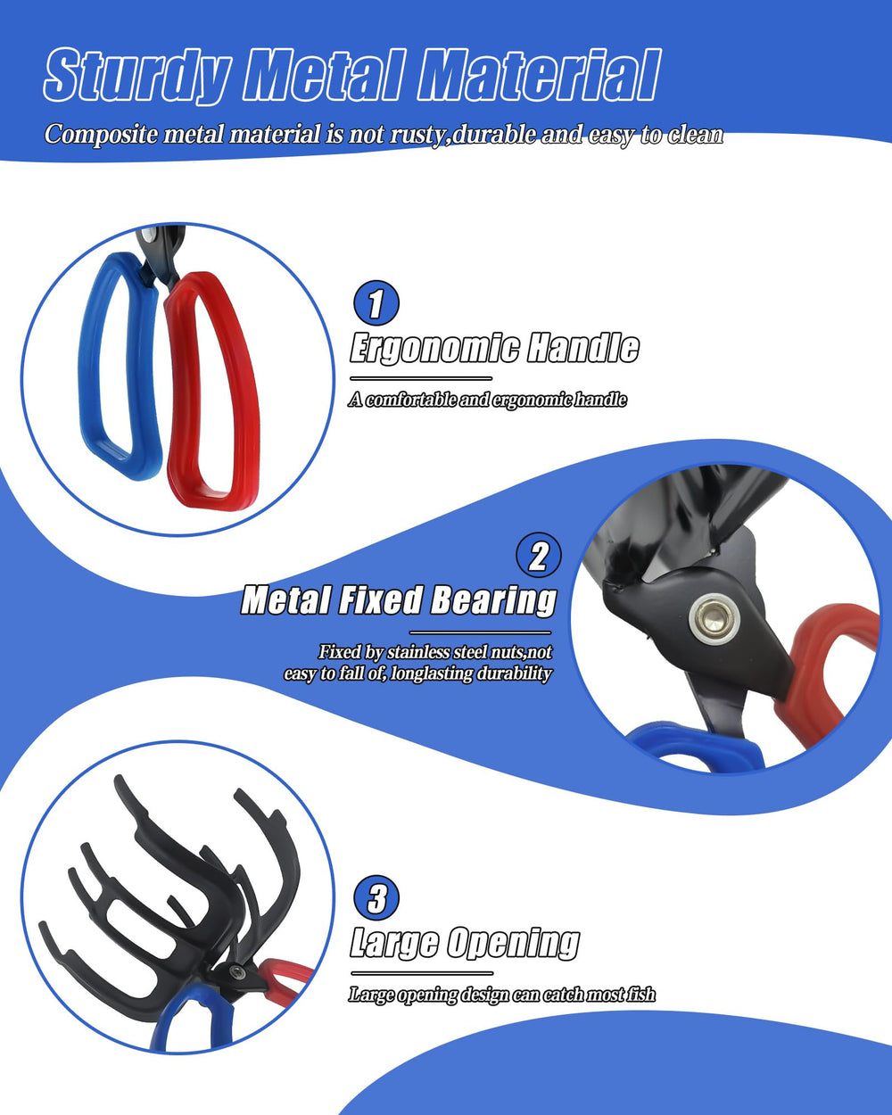 Secure grip of fish gripper during handling