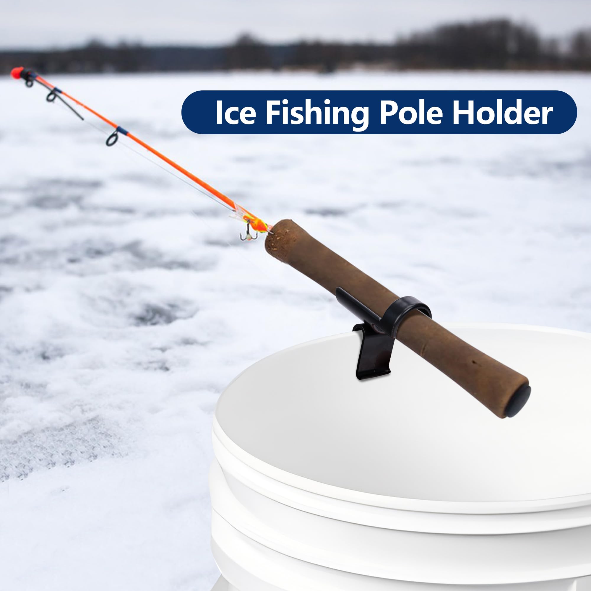 Gift-ready packaging concept for ice fishing enthusiasts