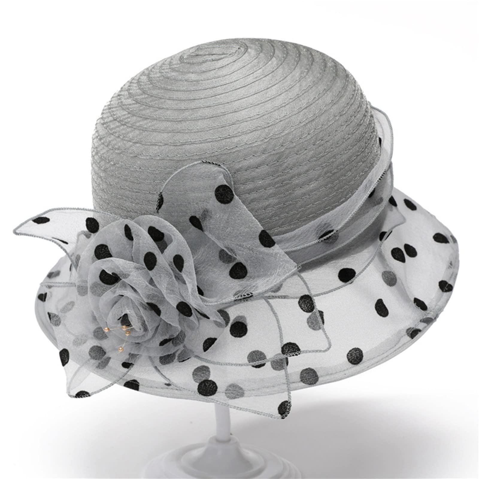 2026 hat for women vintage cloche hat with side flower, timeless charm for winter outings