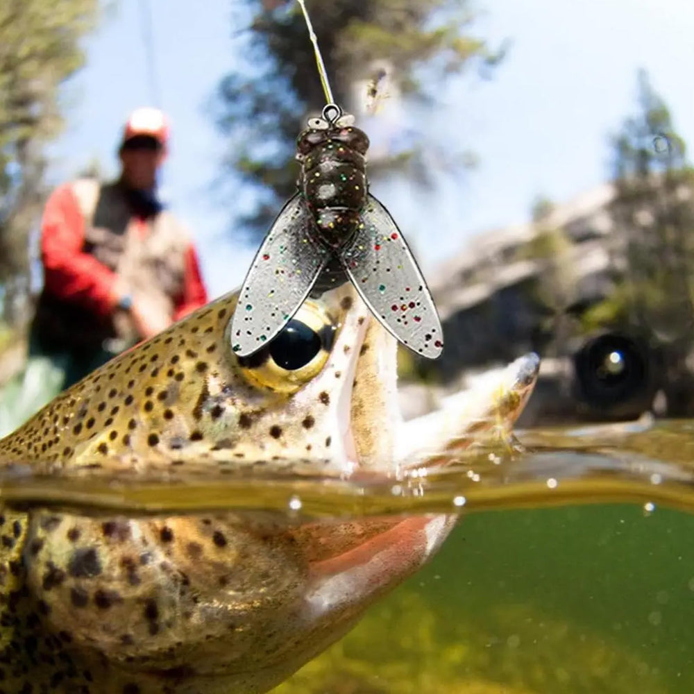 Lures for bass, trout, panfish and marlin in the kit