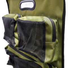 23ZERO Utility Hanger with six zippered pockets keeps gear organized.