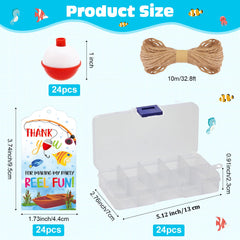 Close-up of mini fishing tackle box filled with candy