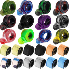 12 color fishing rod sleeves set in mesh covers