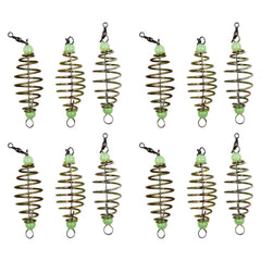 Front view of 24Pcs Fishing Bait Trap Cage Feeder