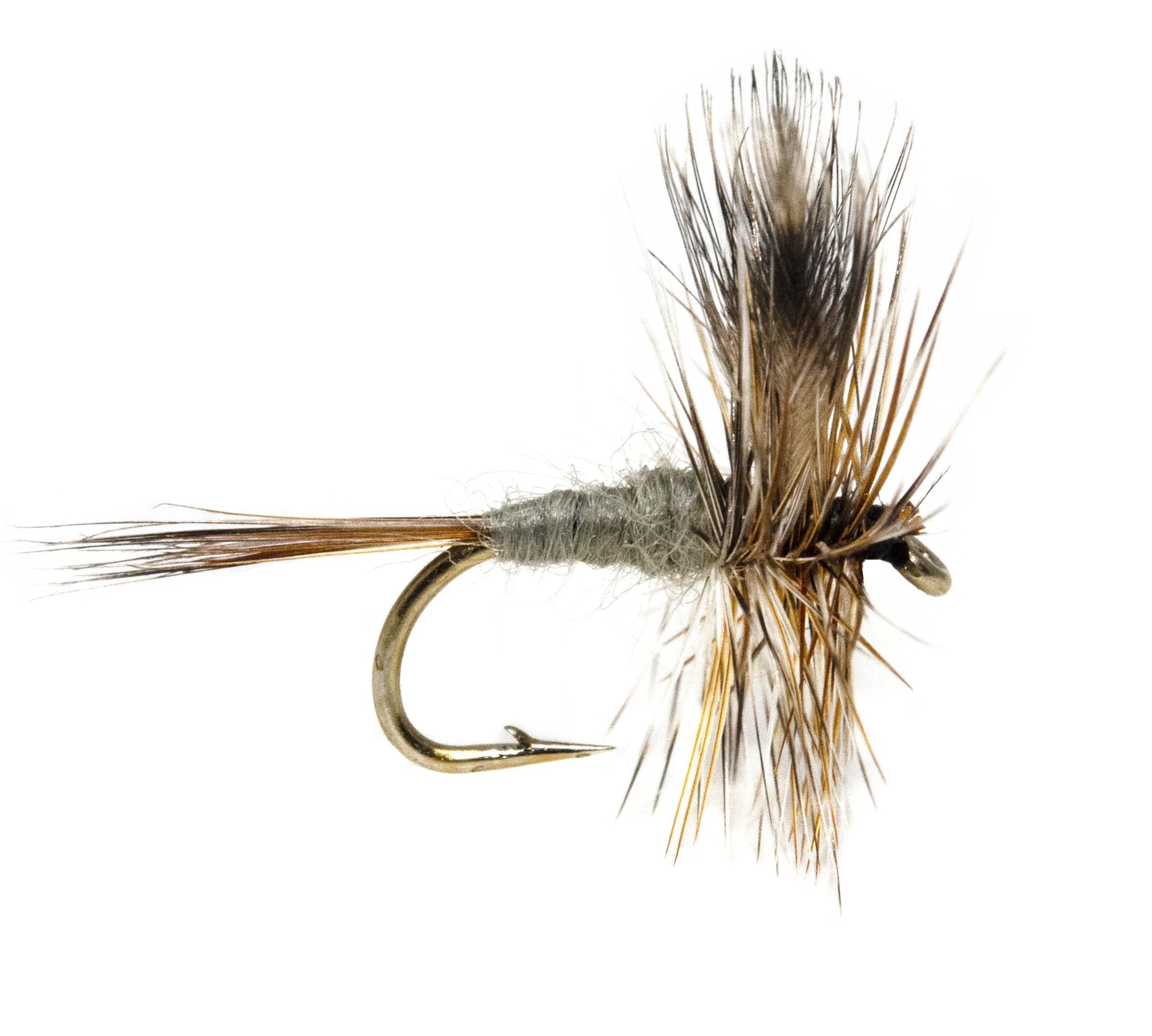Close-up of premium hooks and hand-tied craftsmanship