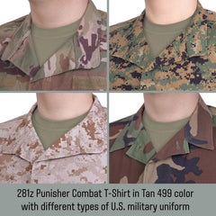 281Z Punisher Combat T‑Shirt back view highlighting versatile outdoor wear