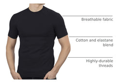 281Z Punisher Combat T-Shirt back view highlighting comfort under packs and movement.