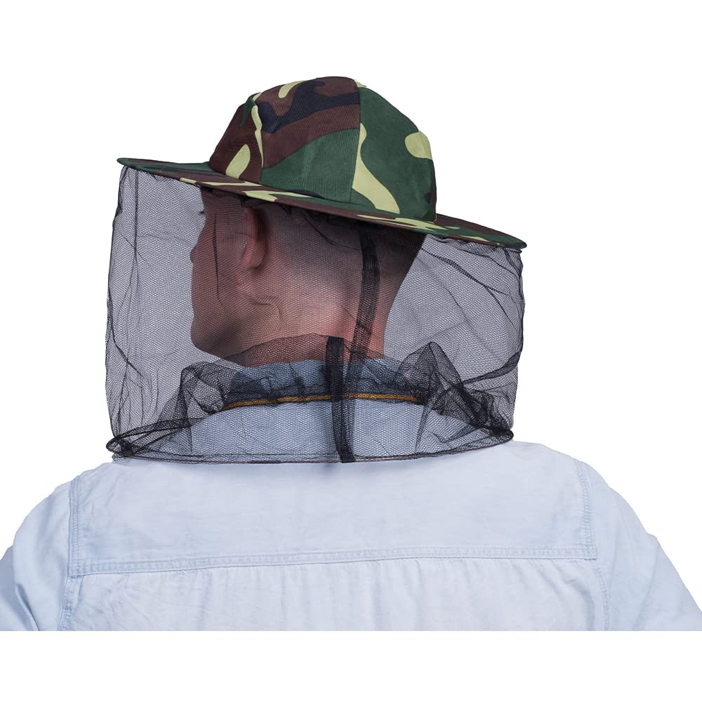 Beekeeper veil suitable for fishing, gardening, beekeeping and Halloween