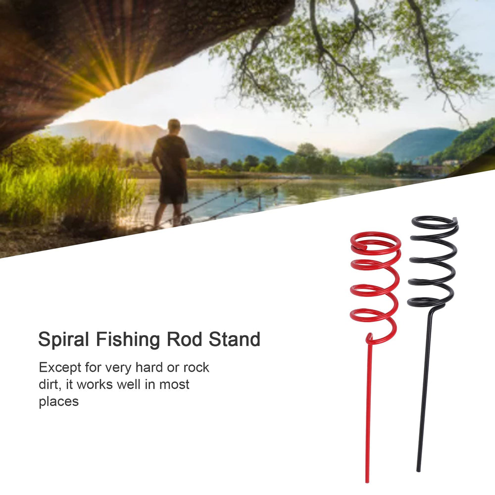 Stable Ground Stand Base for Fishing Rods