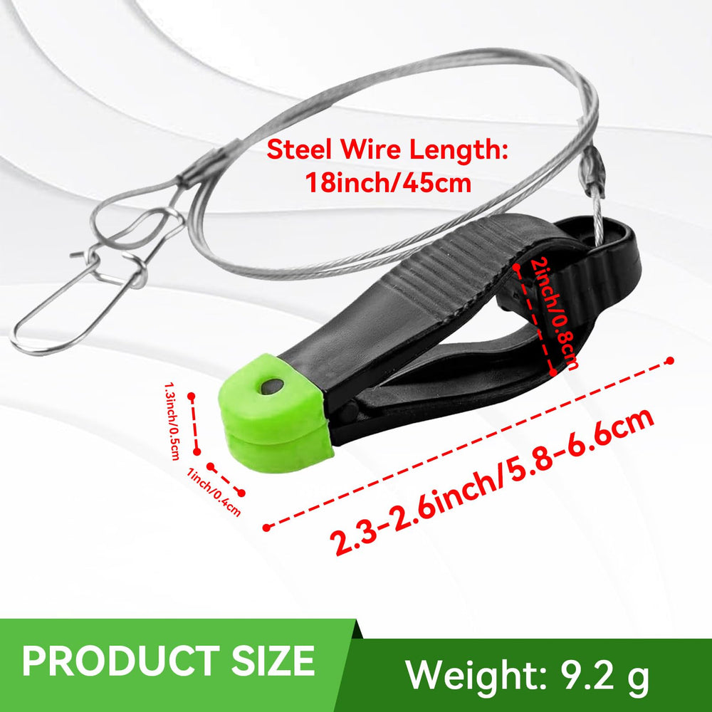 Portability and compact design of Power Grip Plus clips