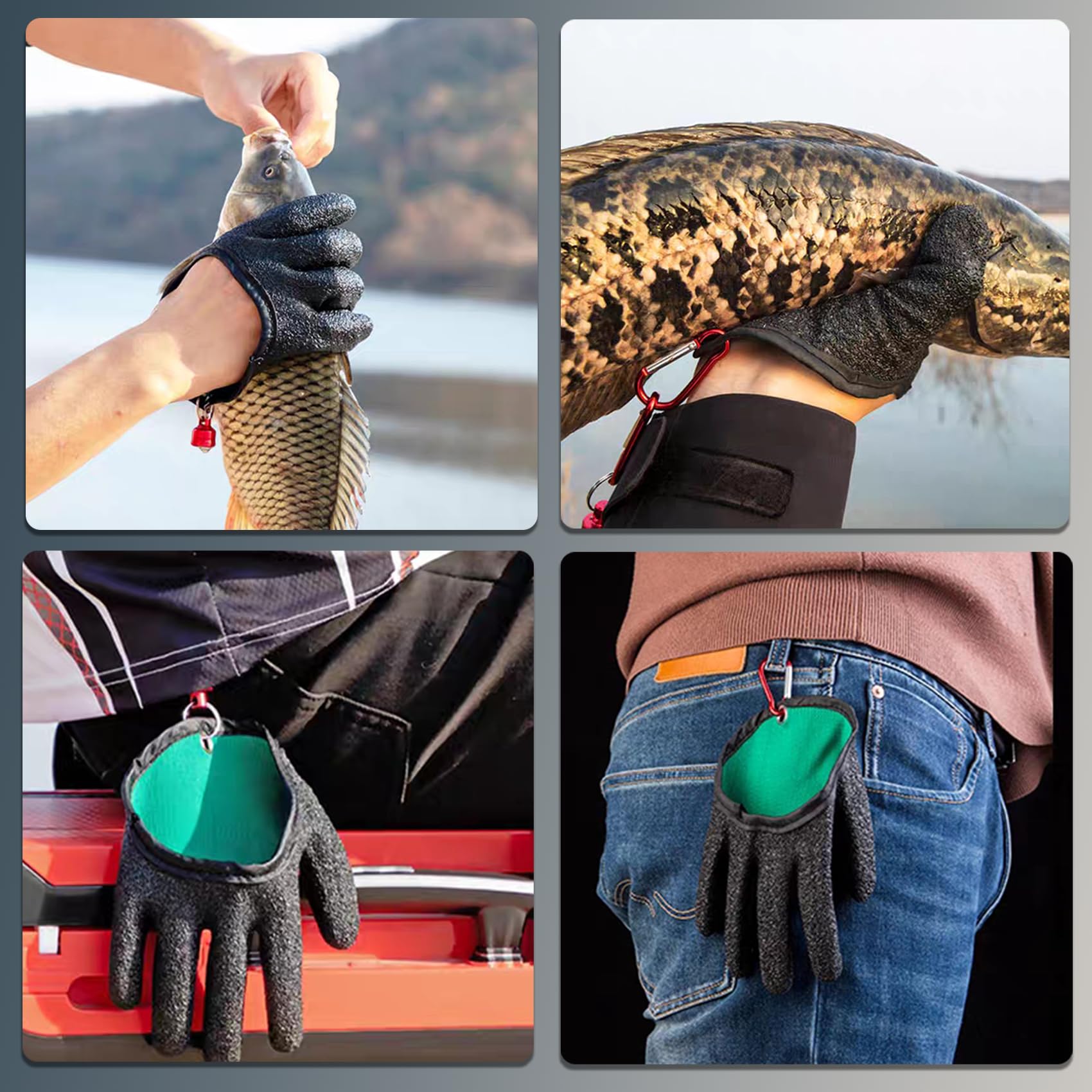 Ergonomic design with large-bore opening for easy wearing