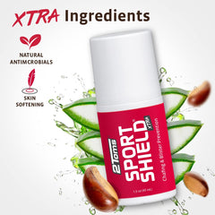 2Toms SportShield XTRA applied underarms to prevent rubbing during workouts