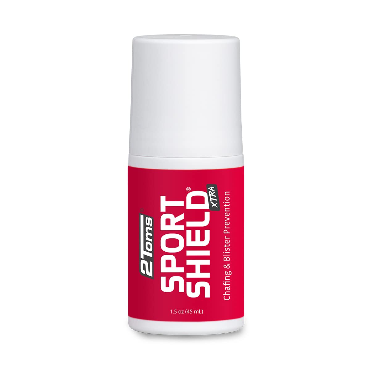 2Toms SportShield XTRA bottle for all-day protection against chafing