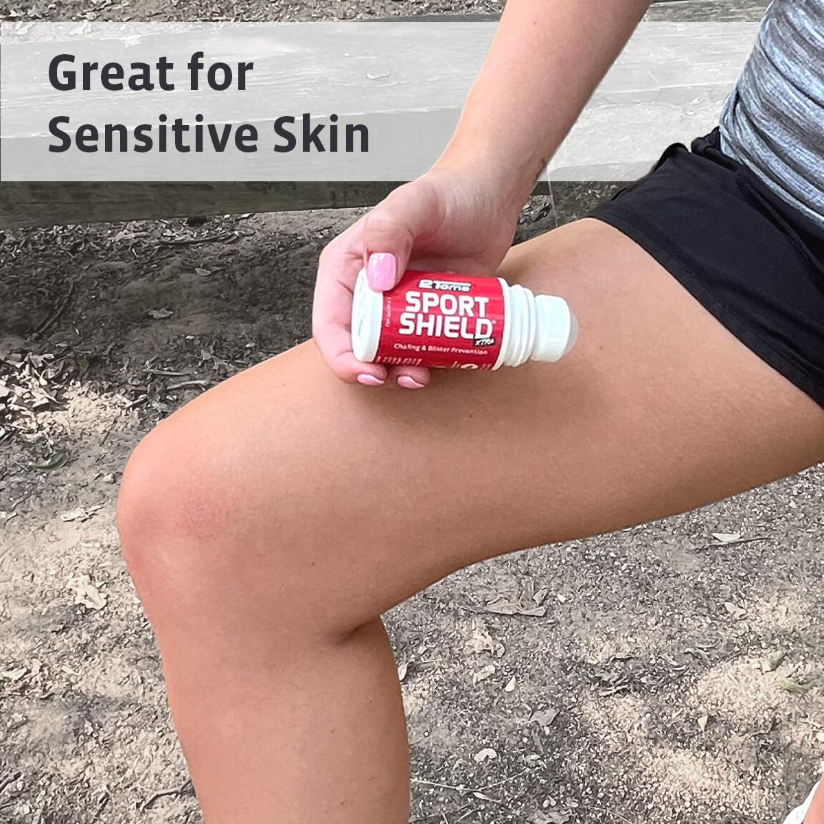 2Toms SportShield XTRA wipes off easily with soap after use